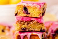 Blueberry Lemon Brownies Recipe — Zesty Berry Chocolate Bars