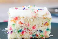 Funfetti Cake Recipe: Moist Vanilla Confetti Cake with Sprinkles