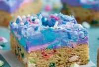 Mermaid Birthday Sugar Cookie Bars Recipe for Party Treats