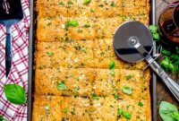 Garlic Butter Stromboli Squares Recipe for Savory Appetizers