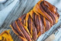 Pumpkin Nutella Babka Recipe — Swirled Fall Dessert