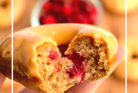 Cranberry Orange Protein Donuts — High-Protein Citrus Treat