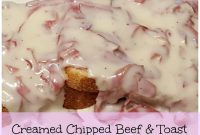 Creamed Chipped Beef on Toast — Weekend Potluck Recipe 262