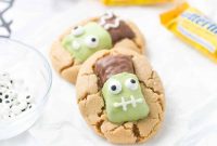 Butterfinger Frankenstein Cookie Recipe for Halloween Treats