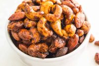 Sweet Curry-Glazed Cashews & Almonds: Spiced Snack Recipe