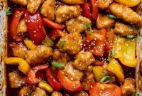 Gluten-Free Baked Crispy Sweet and Sour Chicken