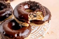 Cookies & Cream Donuts with Chocolate Ganache Recipe