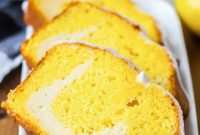 Lemon Cheesecake Loaf Recipe — Moist Citrus Cream Cheese Bread