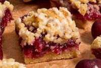 Cherry Almond Flour Pie Bars — Gluten-Free Cherry Dessert Recipe