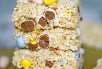 Cadbury Egg Rice Krispie Treats Recipe: Chocolate Egg Version