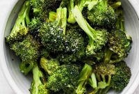 Smoked Broccoli with Garlic and Lemon for Grilling or Smoker