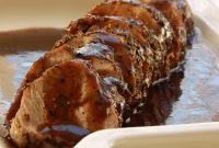 Pork Tenderloin with Classic Sauce Poivrade: Peppercorn Pan Sauce