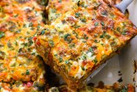 Chorizo and Potato Breakfast Egg Casserole Recipe