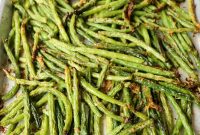 Crispy Oven-Roasted Parmesan Green Beans – Garlic & Lemon
