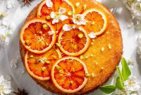 Tunisian Orange Almond Cake Recipe with Citrus Syrup