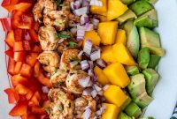 Mango and Shrimp Salad with Lime Vinaigrette Recipe
