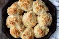 Cast-Iron Buttermilk Drop Biscuits Recipe for Perfect Flaky Results