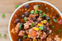 Slow Cooker Clean-Eating Turkey Chili Recipe for Meal Prep