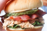 Smoked Gouda Chicken Bacon Ranch Sandwich Recipe