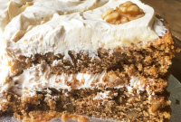 Vegan Coffee and Walnut Cake Recipe — Moist, Flavourful Slice