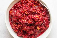 Zesty Cranberry Orange Relish Recipe for Holiday Sides