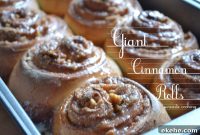 Giant Cinnamon Rolls: Soft, Gooey Recipe for Shareable Treats