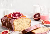 Blood Orange Poppy Seed Loaf Recipe — Zesty Citrus Quick Bread