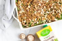 Green Bean Casserole with Cheesy Au Gratin Tuffle