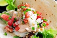 Crispy Baja Fish Tacos with Tangy Lime Slaw