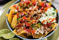 Loaded Spicy Pulled Pork Nachos Recipe for Game Day