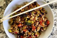 15-Minute Vegetable Fried Rice Recipe with Crisp Veggies