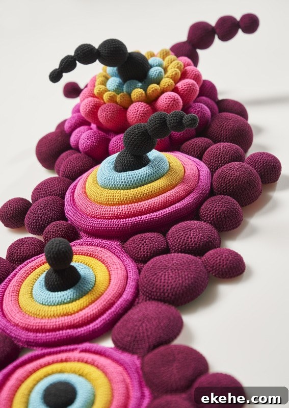Soft sculptures by Luisa De Santi