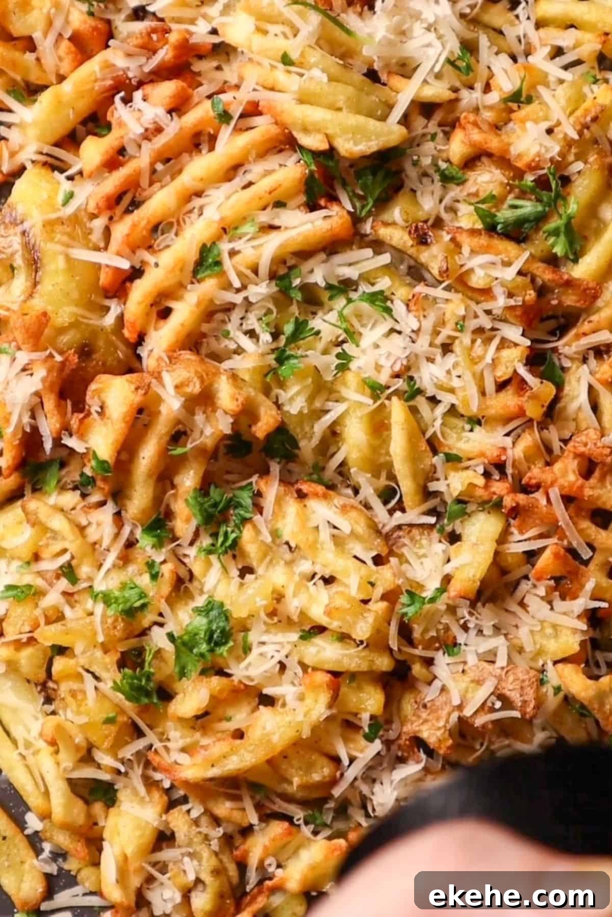 truffle oil parmesan fries