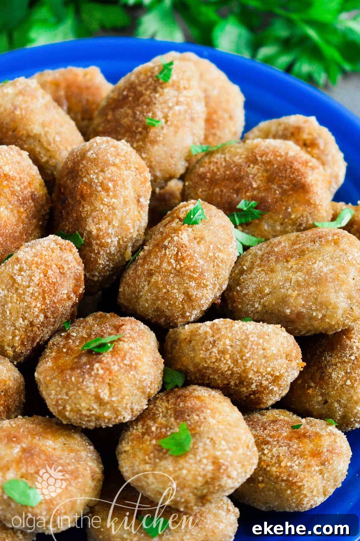 Ukrainian Pork Meatballs (kotlety) are perfectly tender and hearty and you will love that these are oven baked. | olgainthekitchen.com