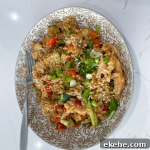 Teriyaki Chicken Veggies and Rice
