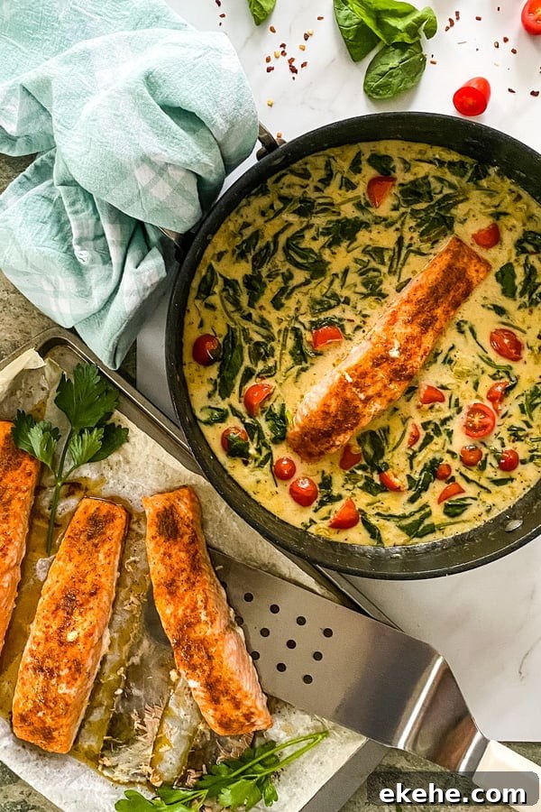 a personal chef recipe from amycaseycooks for baked salmon with a coconut sauce