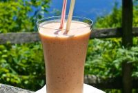 Tropical 5-Fruit Smoothie with Coconut & Lemon Greek Yogurt