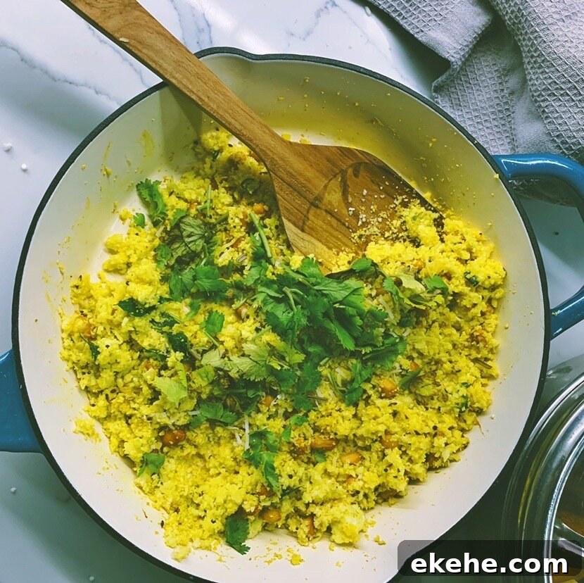 Turmeric Lemon Cauliflower Rice