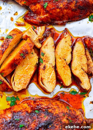 Perfect 20-Minute Oven-Baked Chicken Breasts.