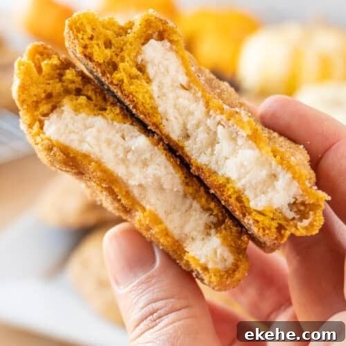 pumpkin cheesecake cookies featured image