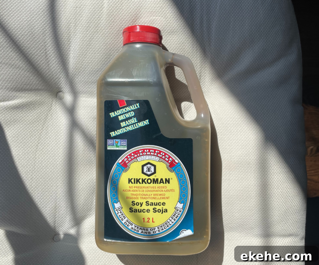 Kikkoman soy sauce