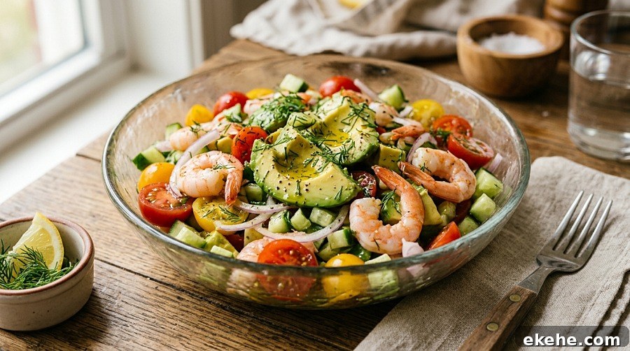 Shrimp Avocado Salad (15 Minutes)