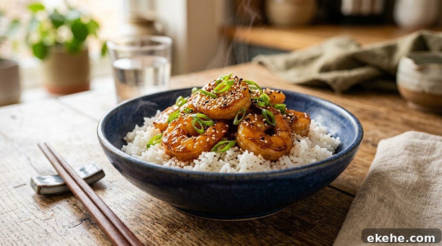 Honey Garlic Shrimp (20 Minutes)