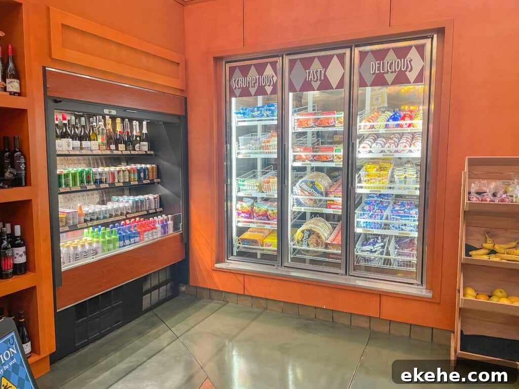 picture of the grab and go items at Artist's Palette.