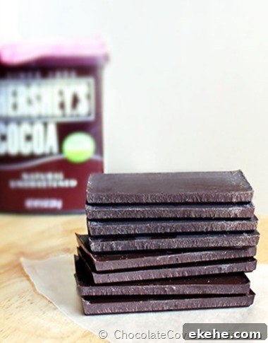 Homemade Chocolate Bars