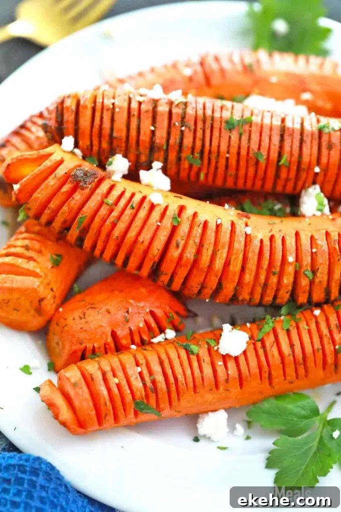 hasselback carrots