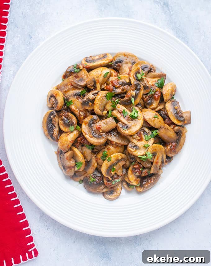 sauteed mushrooms