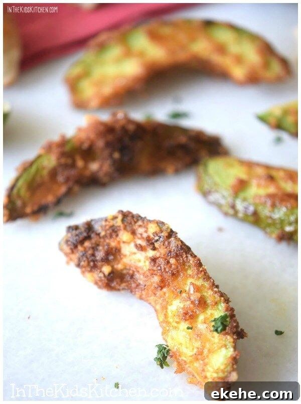 baked avocado fries