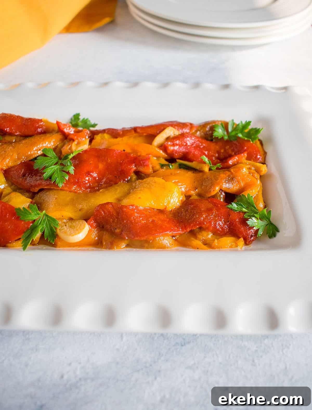 roasted peppers