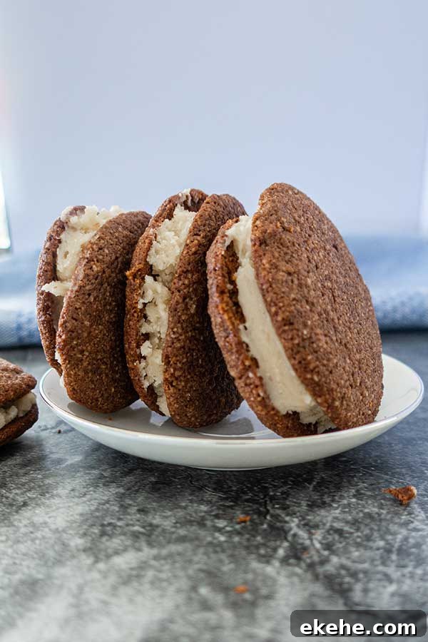 gluten free oreo cookies on a plate
